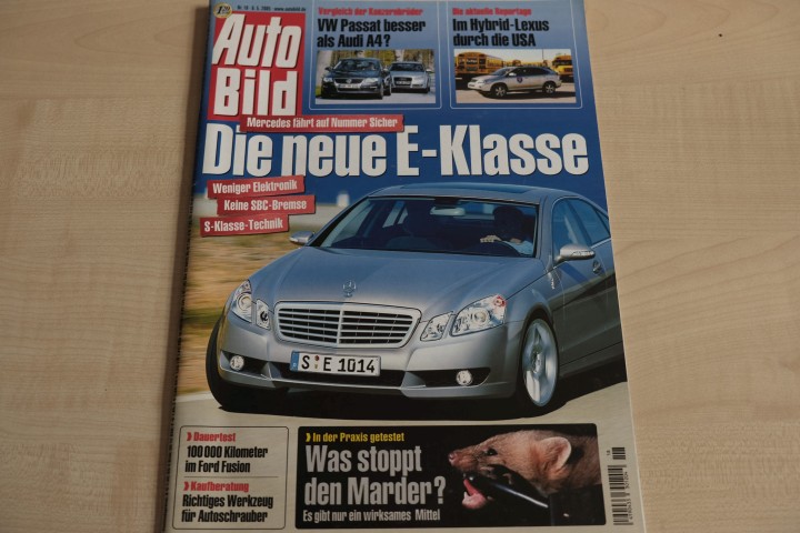 Deckblatt Auto Bild (18/2005)